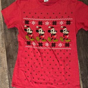 Disney Mickey Mouse Christmas T-Shirt